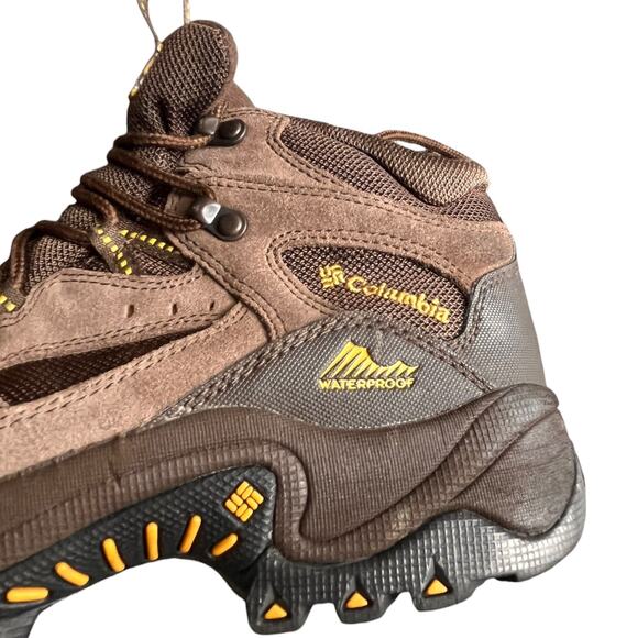 Size 10.5 Columbia Men\'s Coretek BM3444-23 Waterproof Brown Outdoors Hiking main image 5